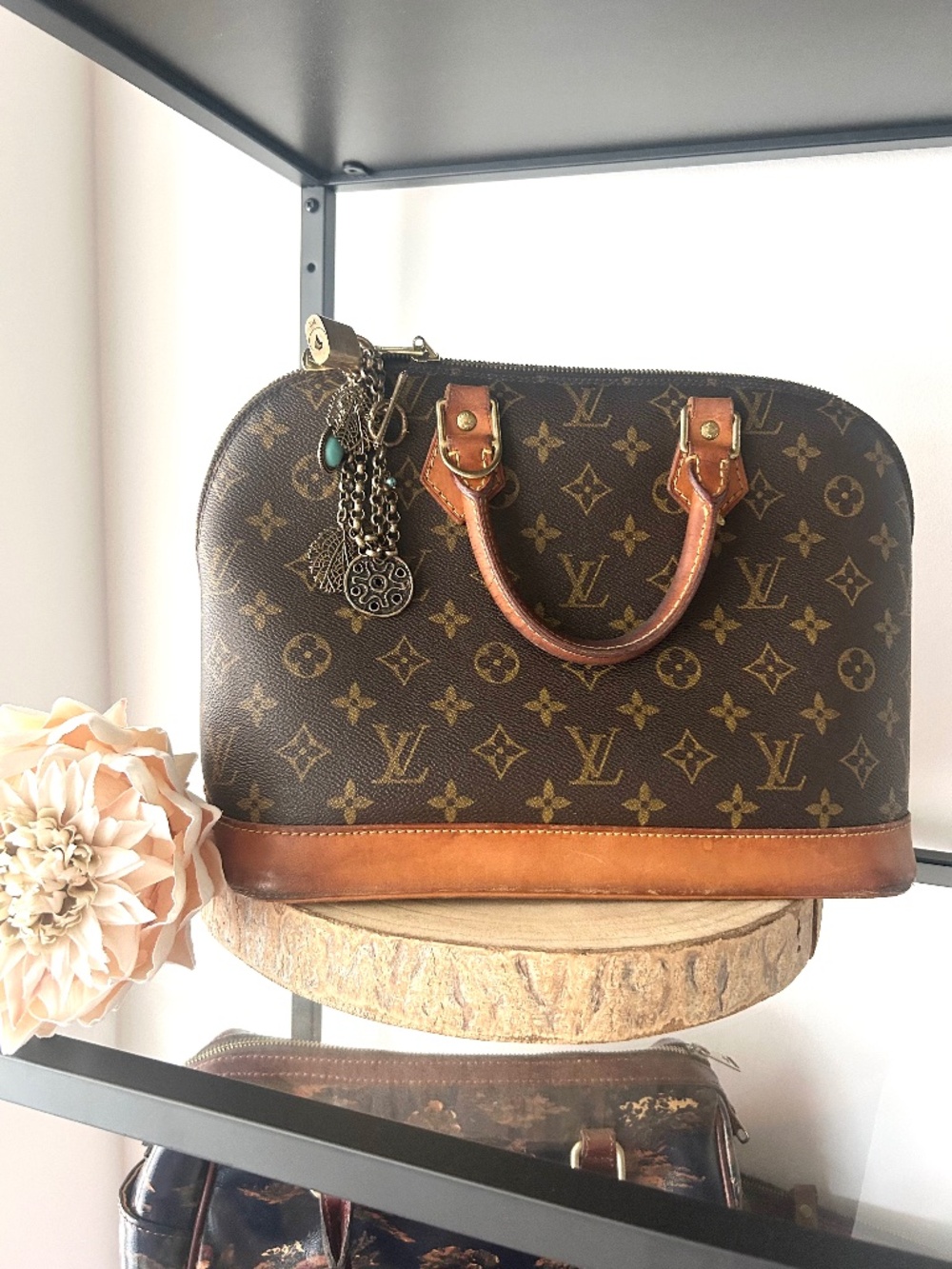 Louis Vuitton Alma Authentic Monogram coated canvas